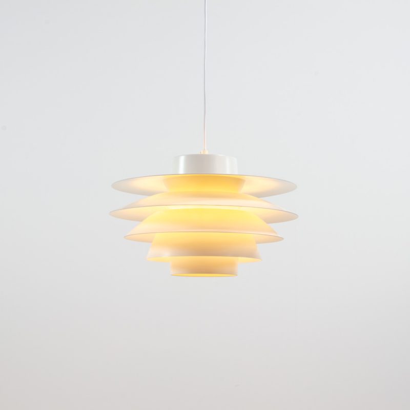 verona pendant light svend middelboe for nordisk solar danish design lighting vintage