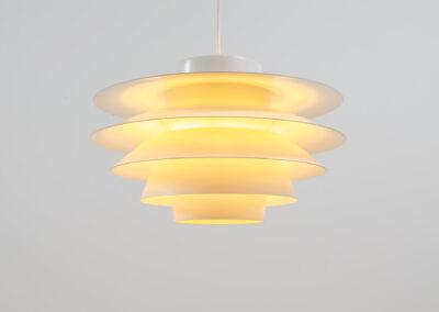 verona pendant light svend middelboe for nordisk solar danish design lighting vintage