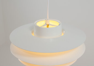verona pendant light svend middelboe for nordisk solar danish design lighting vintage