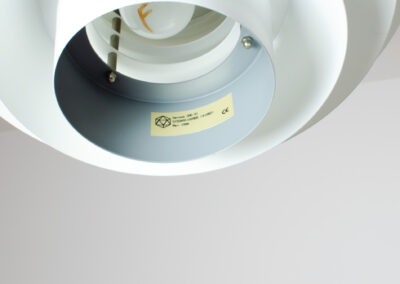 verona pendant light svend middelboe for nordisk solar danish design lighting vintage