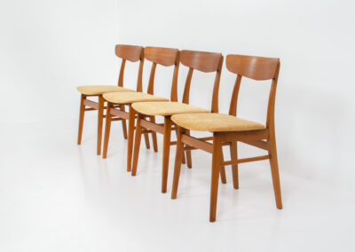 findahl mosbol dining chairs teak danish