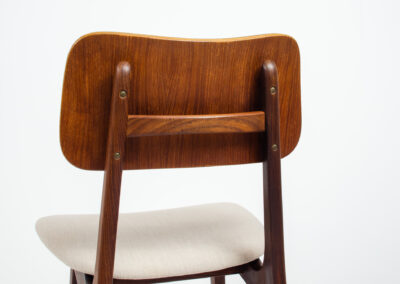 Set of 6 impressive Model 74 dining chairs by Ib Kofod-Larsen denmark