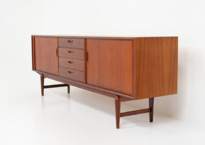 OMF omer lefevre sideboard tambour doors mahjongg belgian design dressoir credenza