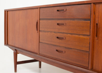 OMF omer lefevre sideboard tambour doors mahjongg belgian design dressoir credenza