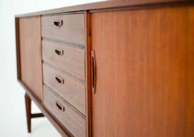 OMF omer lefevre sideboard tambour doors mahjongg belgian design dressoir credenza