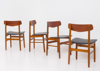 Set of 4 Danish dining chairs