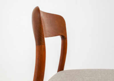 Set of 4 ‘Model 75’ dining chairs by Niels Otto Møller