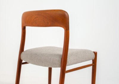 Set of 4 ‘Model 75’ dining chairs by Niels Otto Møller