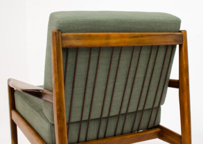 Rarely seen pair of easy chairs by Eugen Schmidt for Soloform (Germany, 1960s).