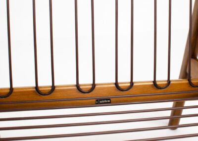 Rarely seen pair of easy chairs by Eugen Schmidt for Soloform (Germany, 1960s).