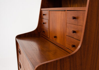 Teak secretary by Hanbjerg Møbelfabrik