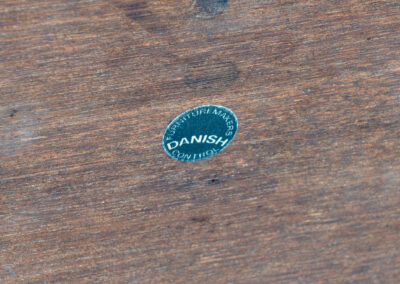 Round coffee table by Severin Hansen for Haslev Møbelfabrik (Denmark, 1960s).A very nicely finished piece made out of teak. In very good condition.