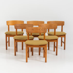 Set of 6 Model 236 dining chairs by Børge Mogensen
