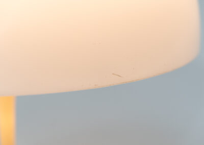 Panthella table lamp by Verner Panton for Louis Poulsen (Denmark, 1970s). A Danish design classic in good and original condition.