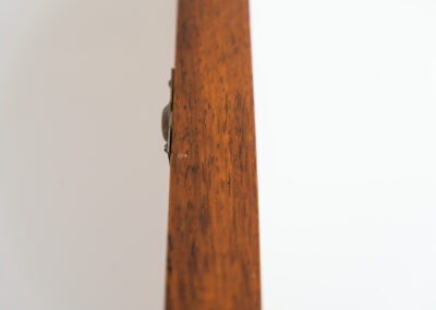 Mid-Century wall mirror in rosewood by Aarhus Glassliberi (Denmark, 1960s). Perfectly built, amazing woodgrain and very timeless. In good condition. Labeled on the back.