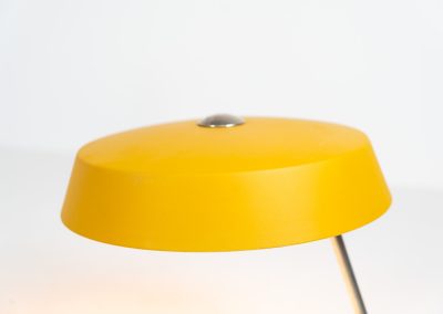 Colorful desk lamp by VEB Narva (Germany, 1950s). A very nice and colorful piece which was clearly inspired by Louis Kalff’s work. It is newly rewired, professionally cleaned and in remarkable condition!