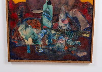 Colorful abstract painting (Denmark, 1971). Definitely a beautiful work that adds a vibrant touch to any room with its bold colors and amazing textures! Created and signed in 1971. In good condition.