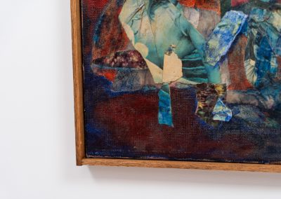 Colorful abstract painting (Denmark, 1971). Definitely a beautiful work that adds a vibrant touch to any room with its bold colors and amazing textures! Created and signed in 1971. In good condition.