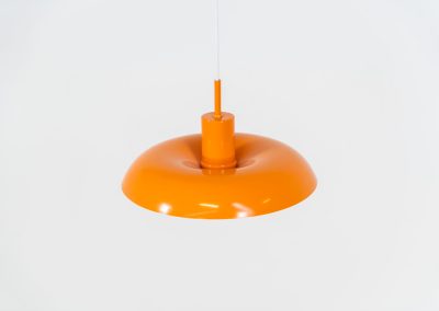 Iconic RA-24 pendant light by Piet Hein for Lyfa (Denmark, 1960s). Originally conceived in the early 1930s by Danish designer and poet Piet Hein, the RA lamp was ahead of its time. Due to the outbreak of the Second World War, the design never entered full-scale production back then. It wasn't until 1969 that LYFA finally brought the lamp into proper production. This example is in excellent condition, very close to mint. The original LYFA label is stamped into the suspension rod.
