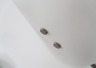 Stunning pair of “VIP” wall lights by Jørgen Gammelgaard for Pandul (Denmark, 1980s). These sleek wall lights are highly adjustable, both in height, angle and shade position. They are in very good condition, and marked by maker.