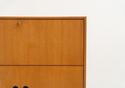 First edition MTP cabinet by Marian Grabinski for IKEA (Sweden, 1961s). Rare find! This vintage IKEA cabinet is a first-edition piece from the original prototype series created in 1961, shortly before the MTP series was introduced in the IKEA catalogue in 1962. At the time, IKEA had just one store, located in Almhult, Sweden. The MTP series was originally designed by Marian Grabinski as a wedding gift for Ingvar Kamprad, founder of IKEA. The cabinet is in very good vintage condition, with some visible signs of use and areas of discoloration, as shown in the photos. Stamped on the back.