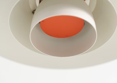 PH4/3 pendant light designed by Poul Henningsen for Louis Poulsen in Denmark, 1960s. A beautiful and timeless design with at the same time a very nice and calming light dispersion! In good condition.