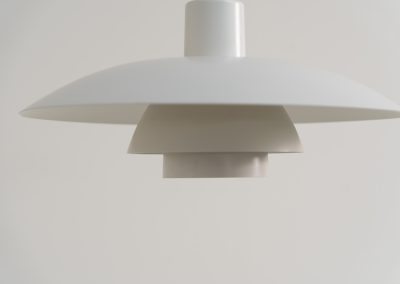 PH4/3 pendant light designed by Poul Henningsen for Louis Poulsen in Denmark, 1960s. A beautiful and timeless design with at the same time a very nice and calming light dispersion! In good condition.